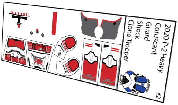 Coruscant Guard Shock Clone Heavy Phase 2