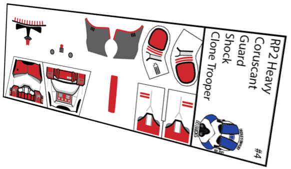 Coruscant Guard Shock Clone Heavy Phase 2