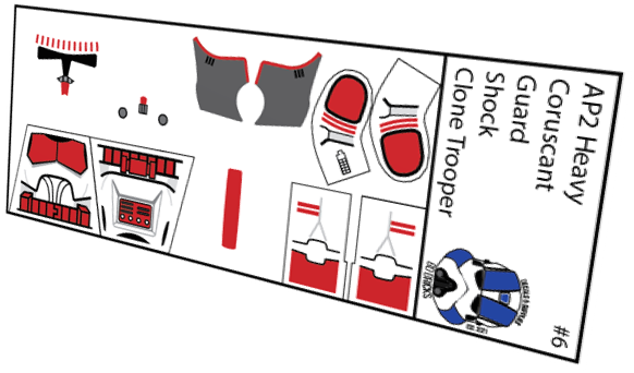 Coruscant Guard Shock Clone Heavy Phase 2