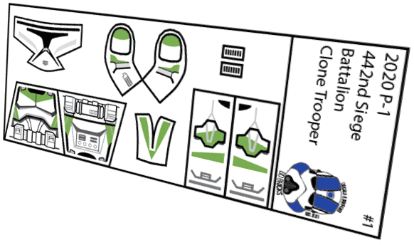 442nd Siege Battalion Clone Trooper