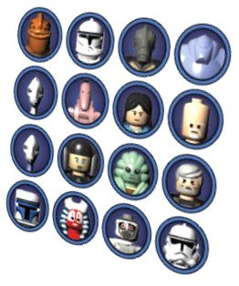 Classic Character Decals Bundle
