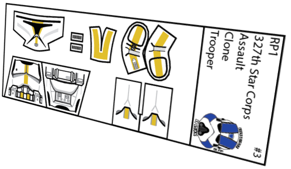 327th Star Corps Assault Clone Trooper