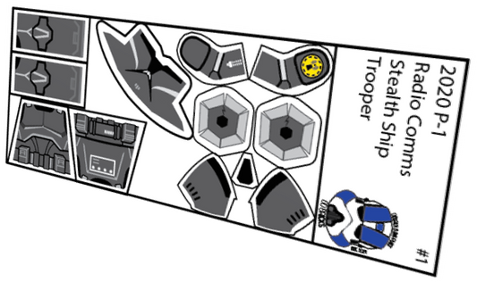 Stealth Ship Radio Comms Clone Trooper